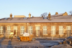 Platform Building During Restoration, Burntisland