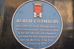 Burgh Chambers Plaque, Cupar