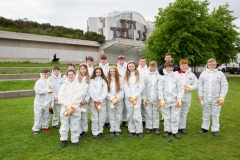 Inverkeithing-High-School-traditional-skills-event-at-the-Scottish-Parliament