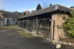 Ravenscraig Stone Stores in 2023 prior to repairs project
