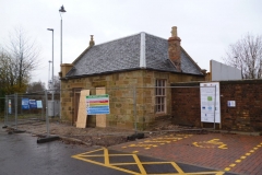 Lairds Waiting Room - During Restoration, Ladybank